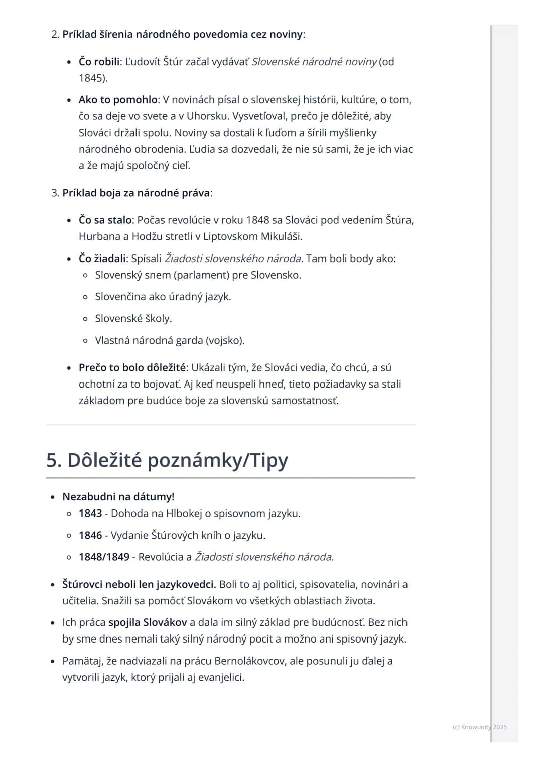 # Slovenské národné obrodenie
- druhá fáza (štúrovci)

1. Prehľad druhej fázy národného
obrodenia

Toto obdobie je pre nás Slovákov veľmi dô