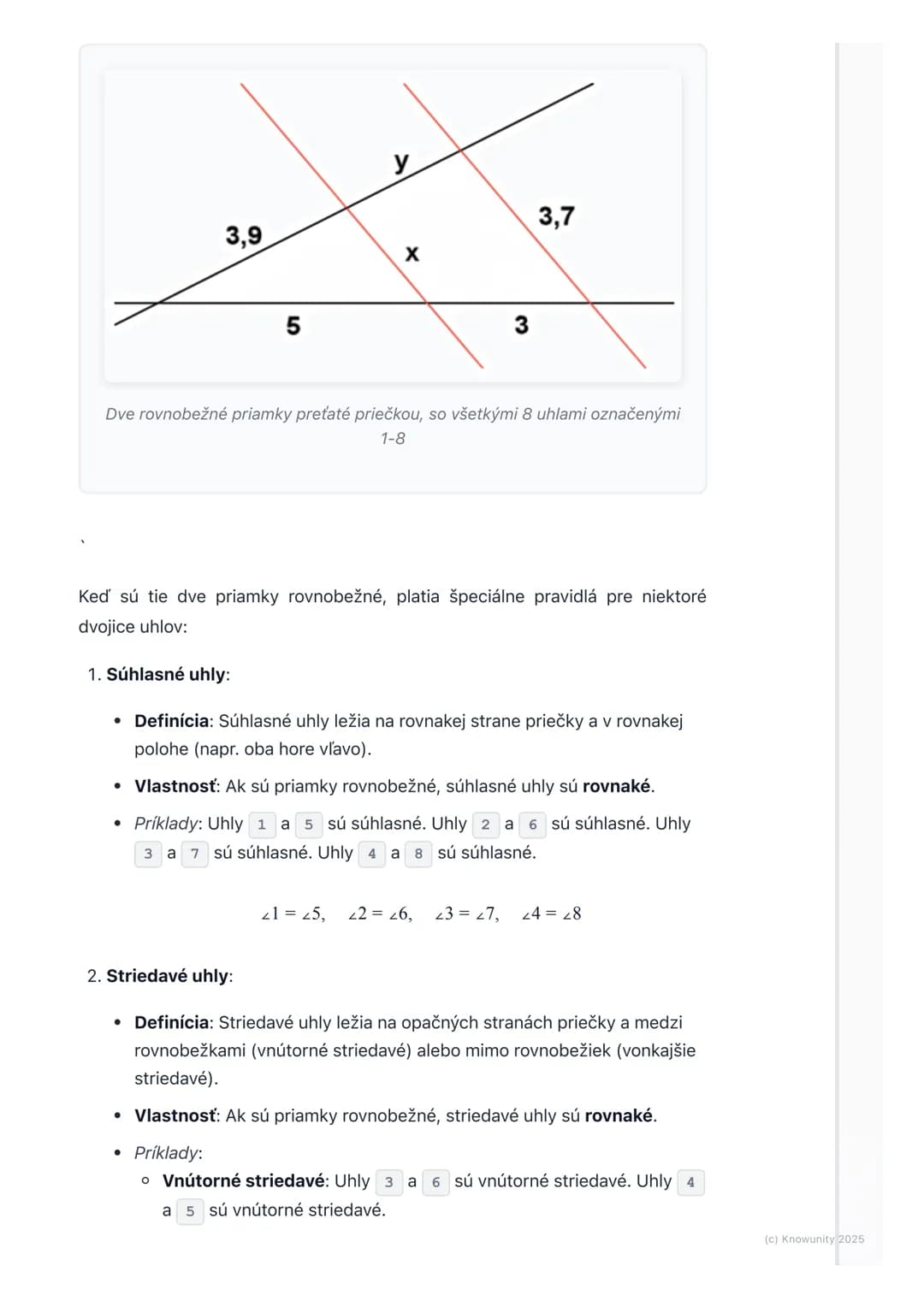 # Uhly
1. Prehľad uhlov
Ahojte! Dnes si zopakujeme uhly, ktoré sú super dôležité v geometrii.
Stretávame sa s nimi všade - keď staviame do