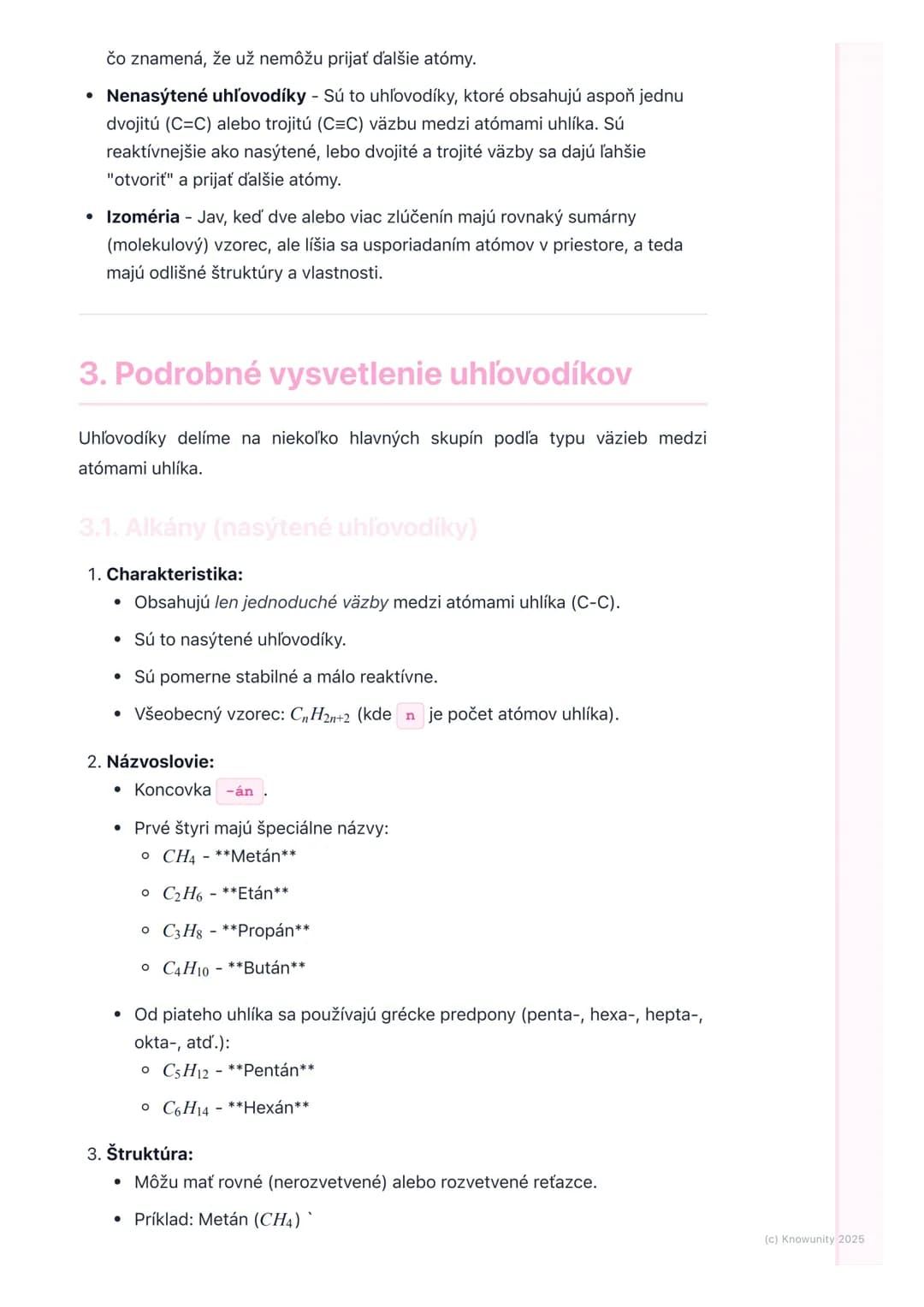 # Uhlovodíky - základ
organickej chémie
1. Prehľad a úvod
Takže, dnes sa pozrieme na uhľovodíky, čo je vlastne základ celej organickej
ché