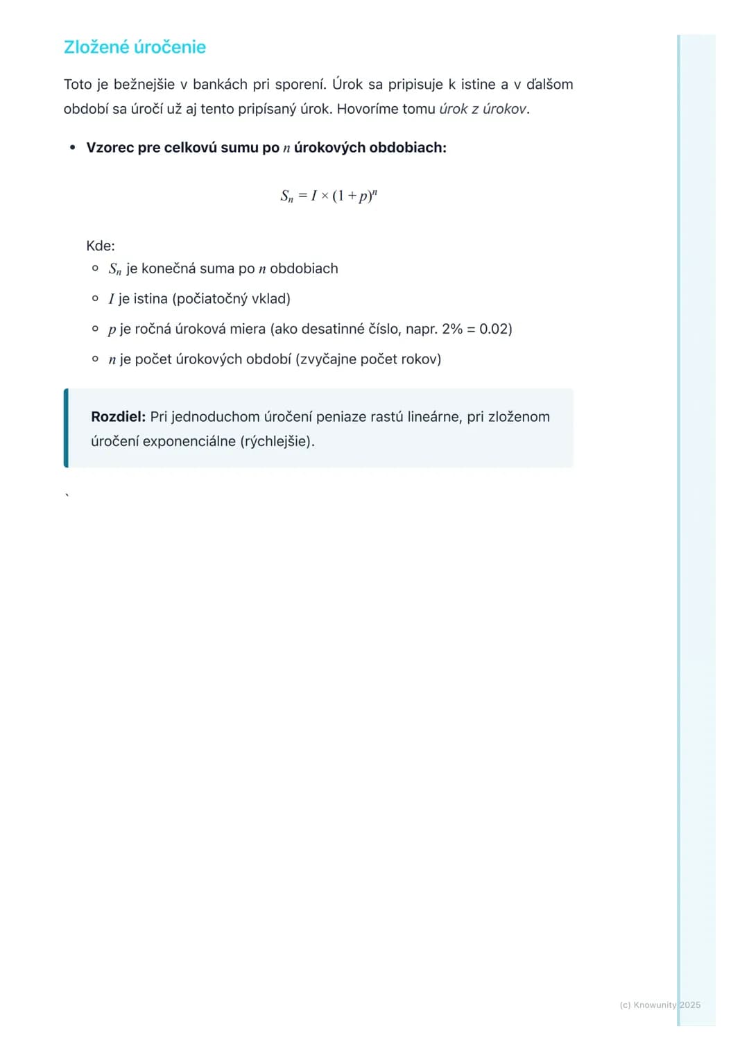 # Percentá a finančná
matematika
1. Prehľad a úvod
Takže, ideme sa pozrieť na percentá a finančnú matematiku. Je to dôležité,
lebo percent