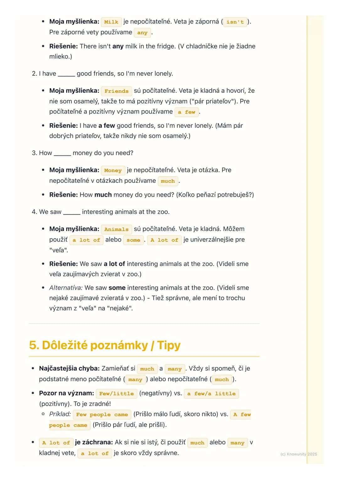 # Kvantifikátory (Quantifiers)
1. Prehľad / Úvod
Takže, dnes si zopakujeme a rozšírime vedomosti o kvantifikátoroch. To sú tie
slová, ktor